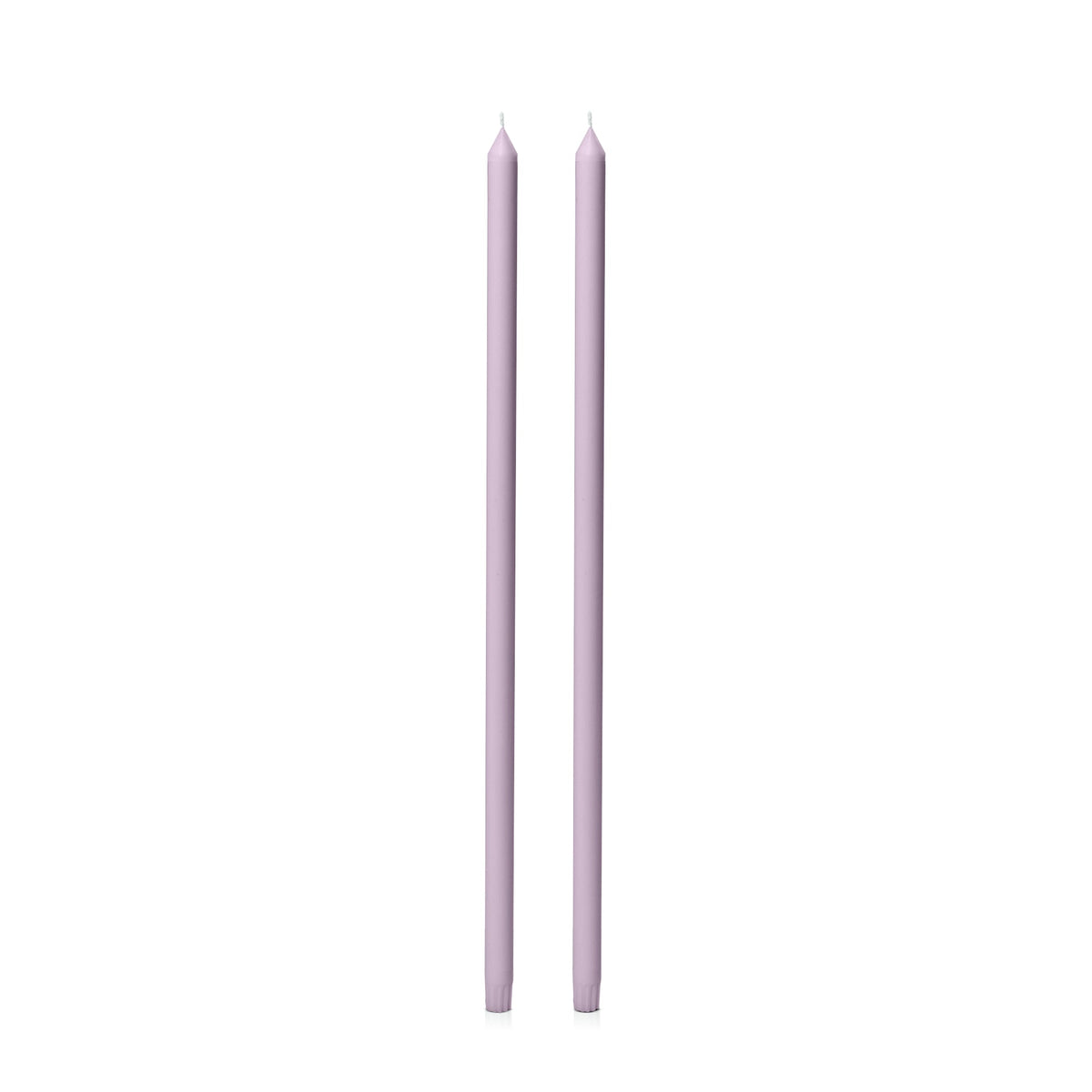 Lilac 60cm Dinner Candles - Pack of 96