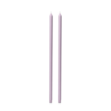 Lilac 60cm Dinner Candles - Pack of 96