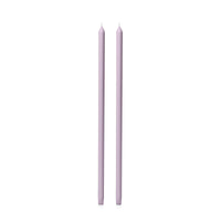 Lilac 60cm Dinner Candles - Pack of 96