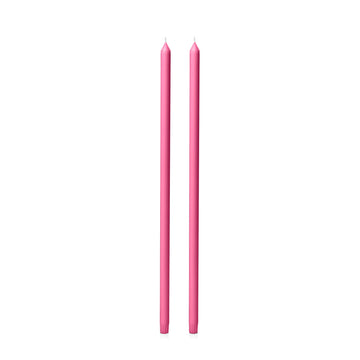Magenta 60cm Dinner Candles - Pack of 96