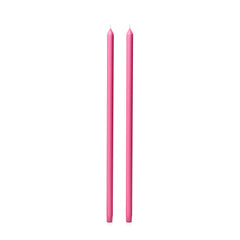 Magenta 60cm Dinner Candles Pack of 2