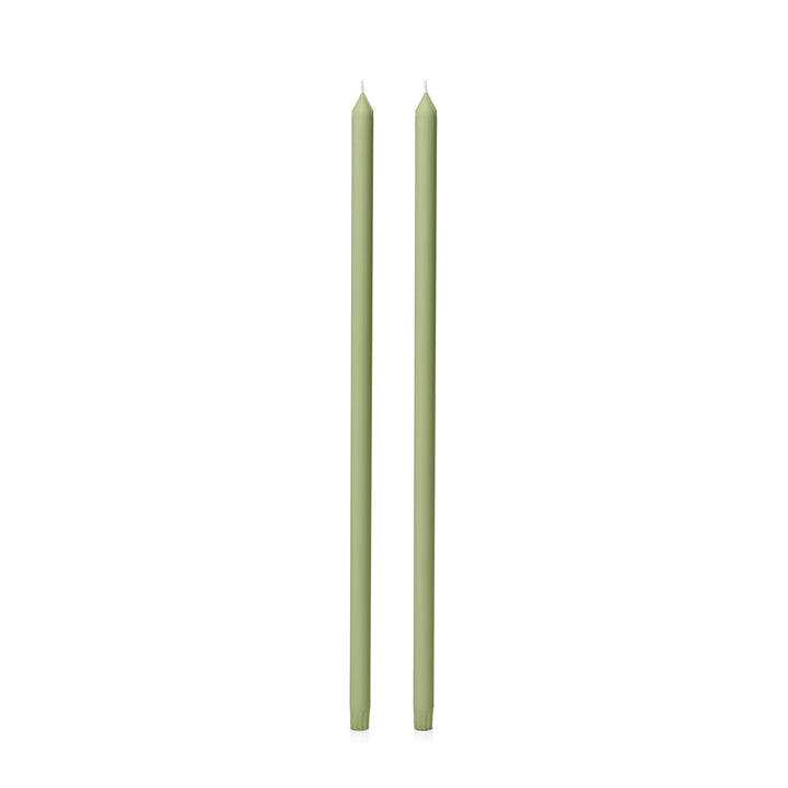 Matcha 60cm Dinner Candles Pack of 2