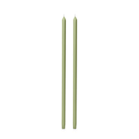 Matcha 60cm Dinner Candles - Pack of 96
