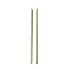 Matcha 60cm Dinner Candles Pack of 2