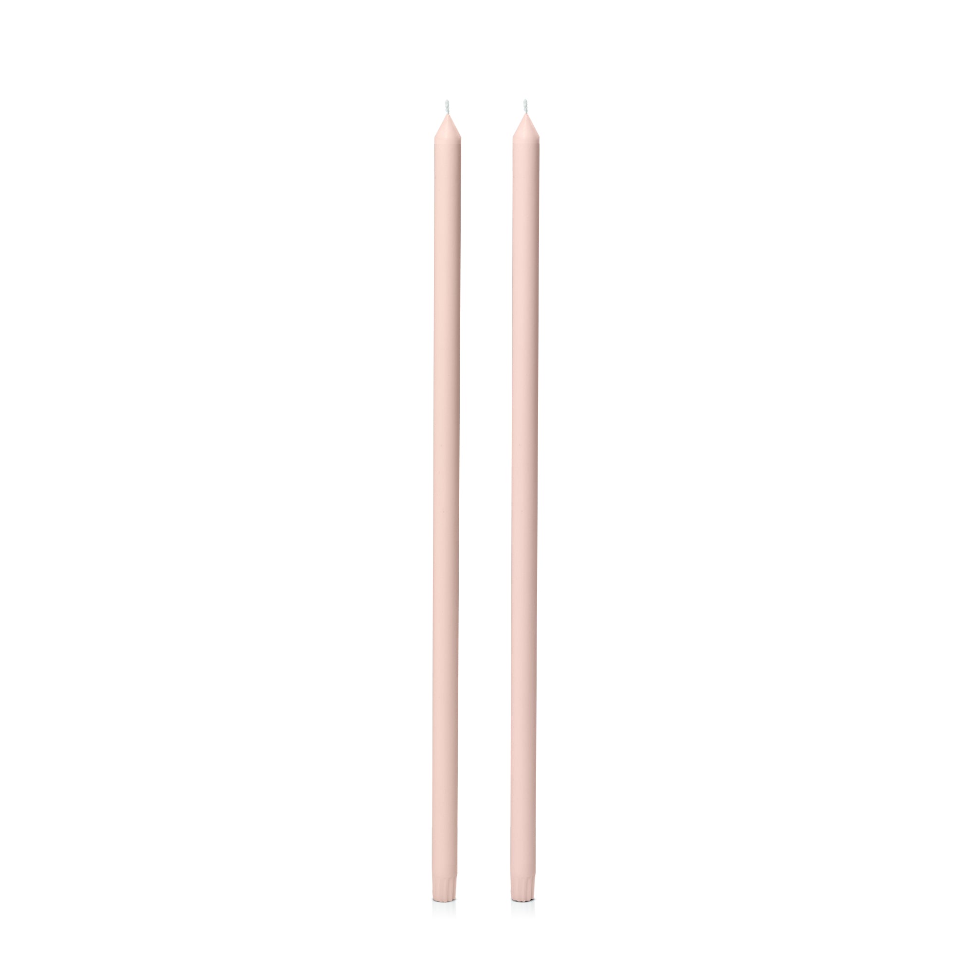 Nude 60cm Dinner Candles Pack of 2