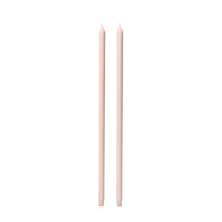 Nude 60cm Dinner Candles - Pack of 96