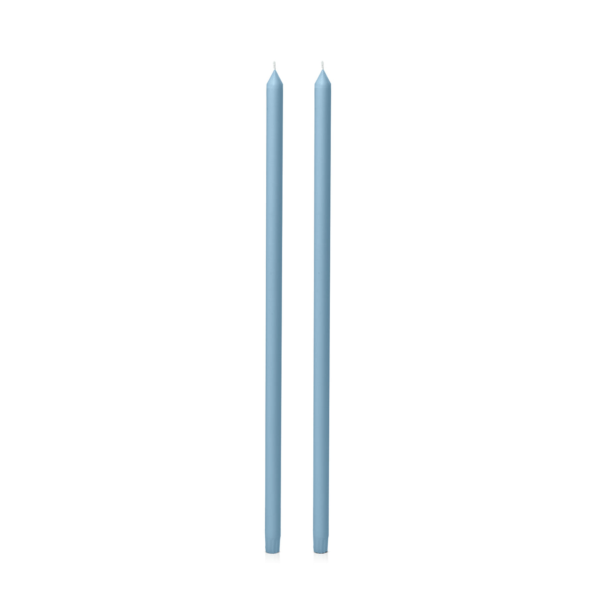 Pastel Blue 60cm Dinner Candles Pack of 2