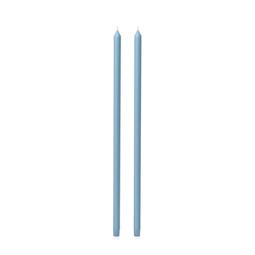 Pastel Blue 60cm Dinner Candles - Pack of 96