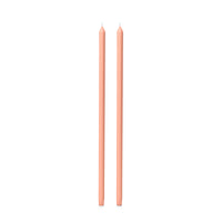 Peach 60cm Dinner Candles