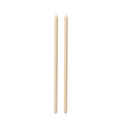 Sandstone 60cm Dinner Candles Pack of 2