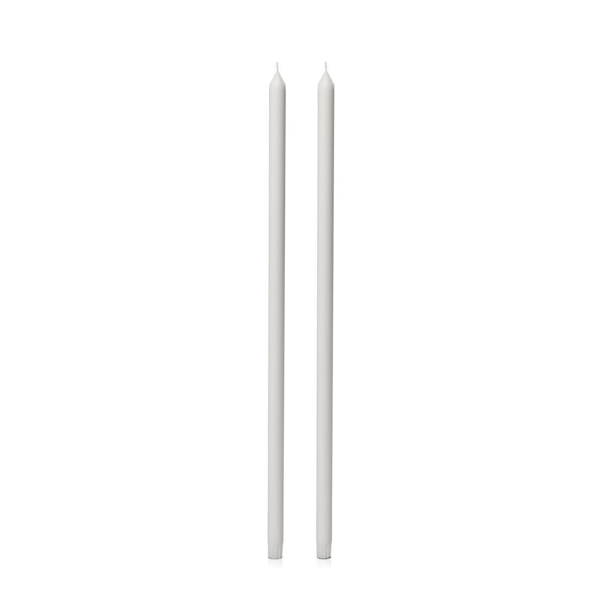 Stone 60cm Dinner Candles Pack of 2