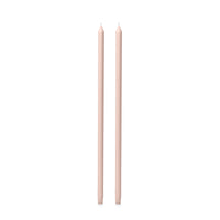 Vintage Blush 60cm Dinner Candles