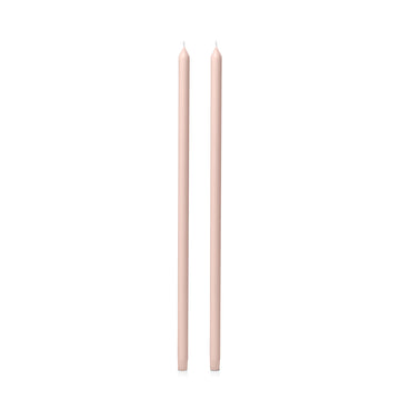 Vintage Blush 60cm Dinner Candles - Pack of 96