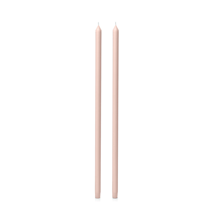 Vintage Blush 60cm Dinner Candles - Pack of 96