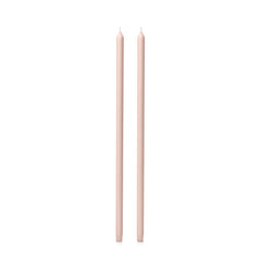 Vintage Blush 60cm Dinner Candles Pack of 2
