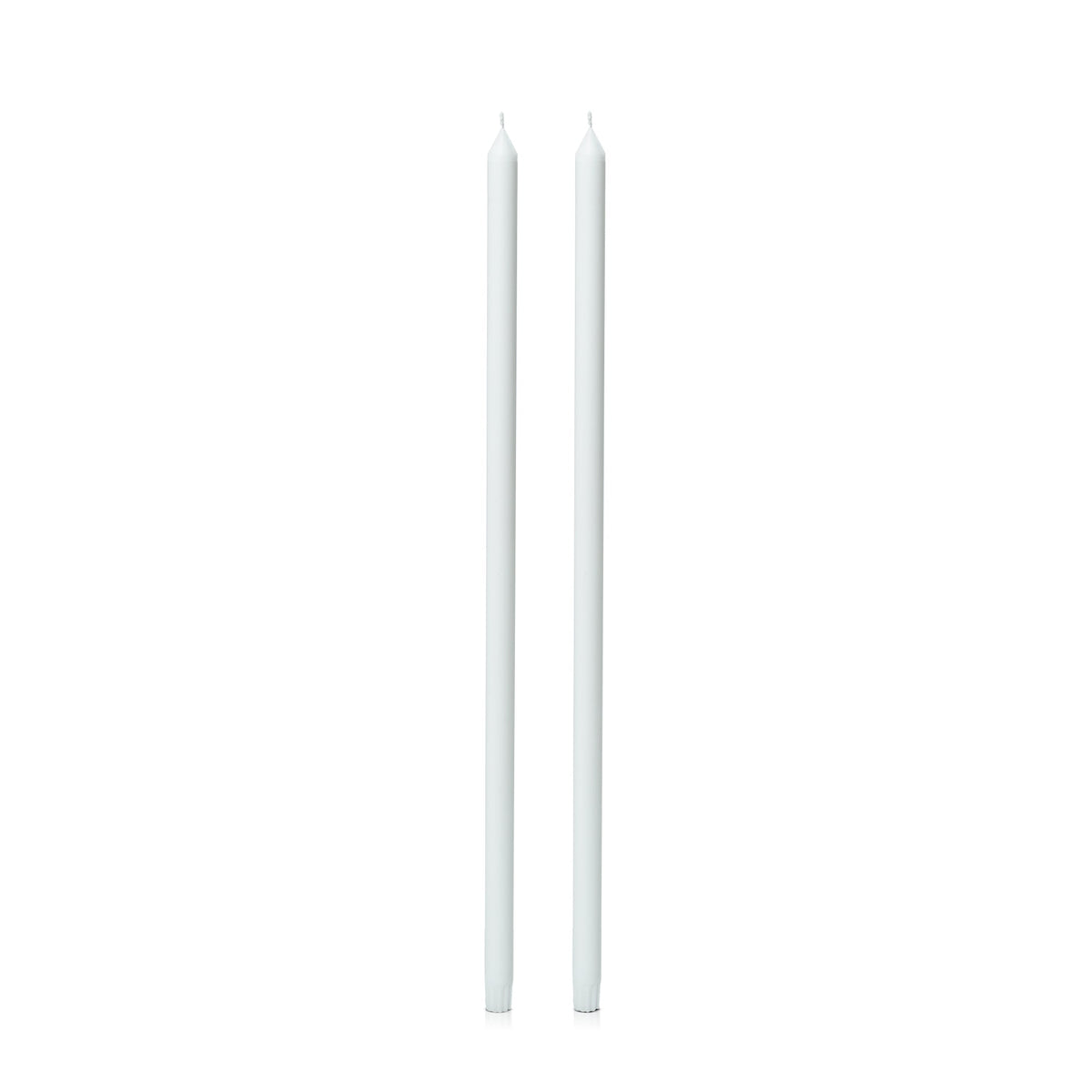 White 60cm Dinner Candles - Pack of 96