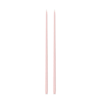 Antique Pink 65cm Taper Candles