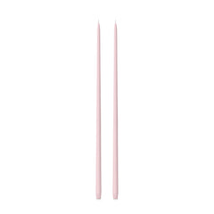 Blush Pink 65cm Taper Candles Pack of 2
