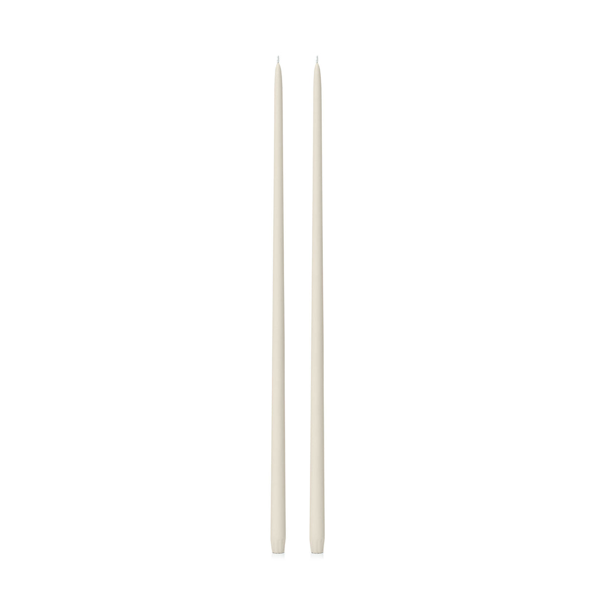 Ivory 65cm Taper Candles Pack of 2