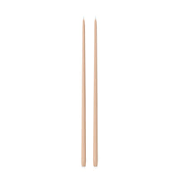 Latte 65cm Taper Candles - Pack of 96