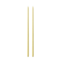Lemon 65cm Taper Candles