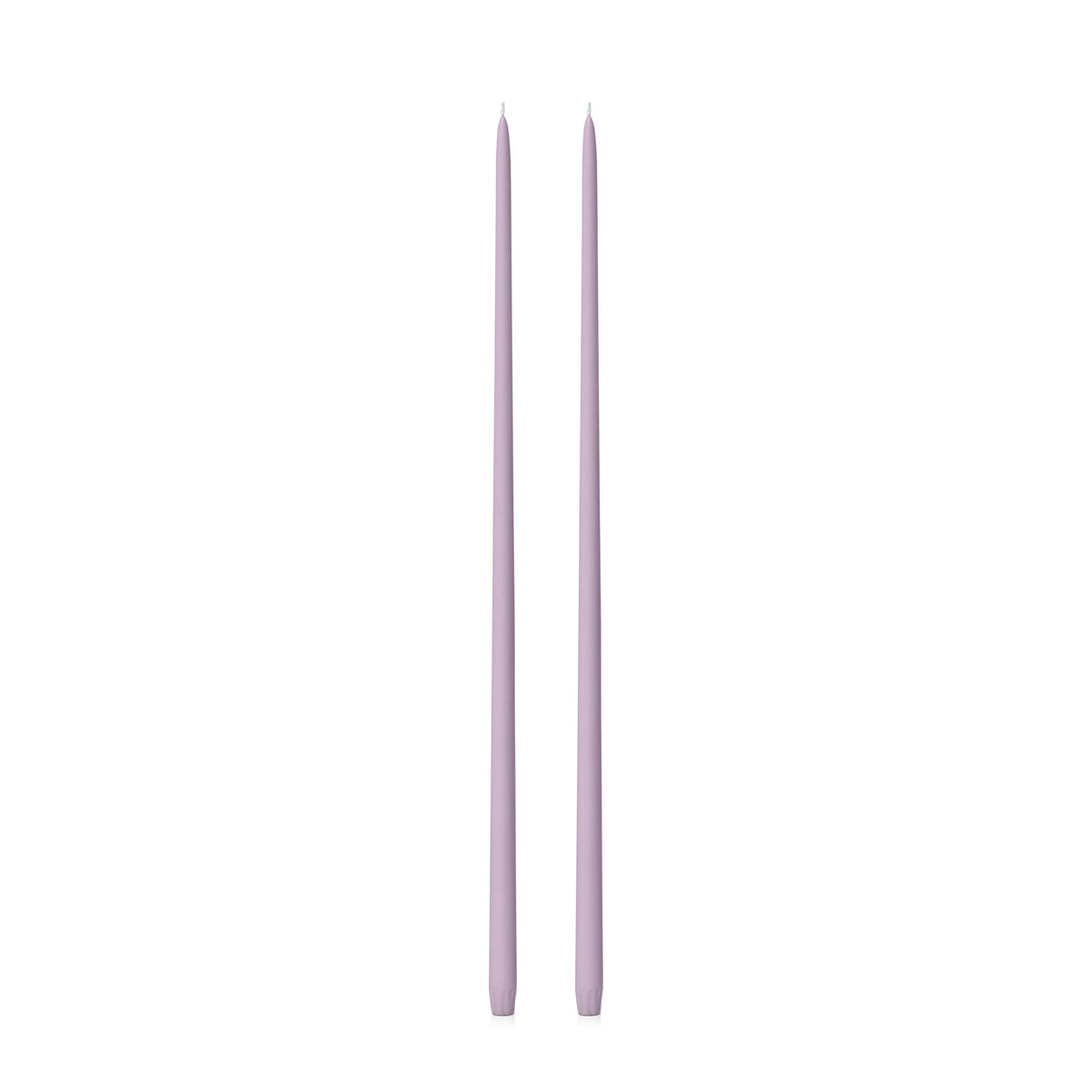 Lilac 65cm Taper Candles Pack of 2