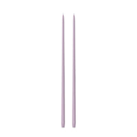 Lilac 65cm Taper Candles - Pack of 96