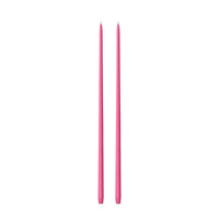 Magenta 65cm Taper Candles