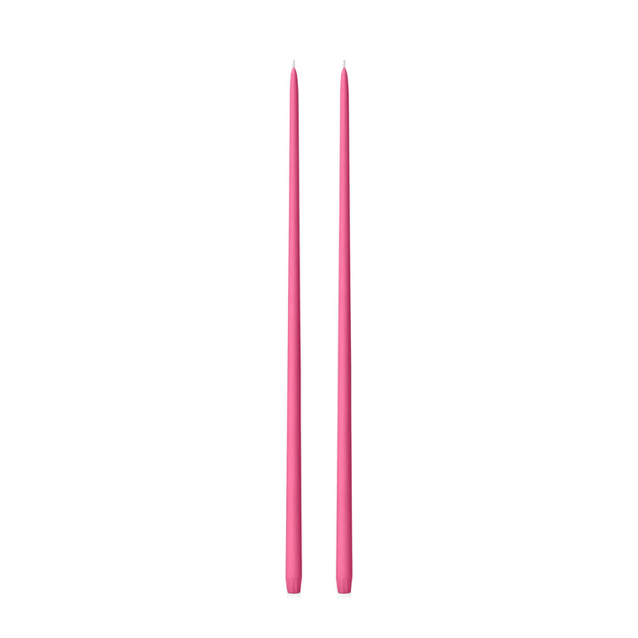 Magenta 65cm Taper Candles - Pack of 96