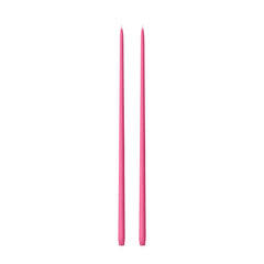 Magenta 65cm Taper Candles - Pack of 96