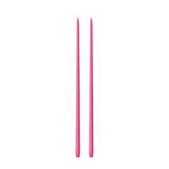 Magenta 65cm Taper Candles Pack of 2
