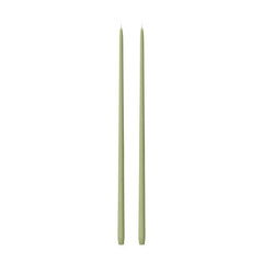 Matcha 65cm Taper Candles Pack of 2