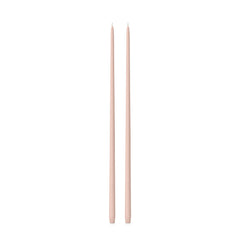 Nude 65cm Taper Candles Pack of 2