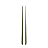 Olive 65cm Taper Candles