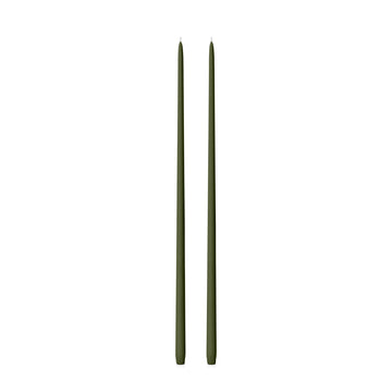 Olive 65cm Taper Candles - Pack of 96