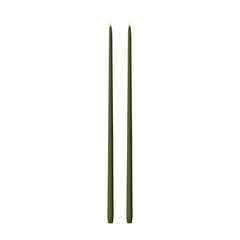 Olive 65cm Taper Candles - Pack of 96