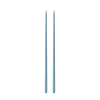 Pastel Blue 65cm Taper Candles