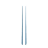 Pastel Blue 65cm Taper Candles - Pack of 96