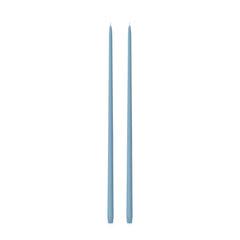 Pastel Blue 65cm Taper Candles Pack of 2