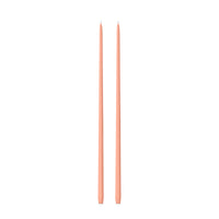Peach 65cm Taper Candles