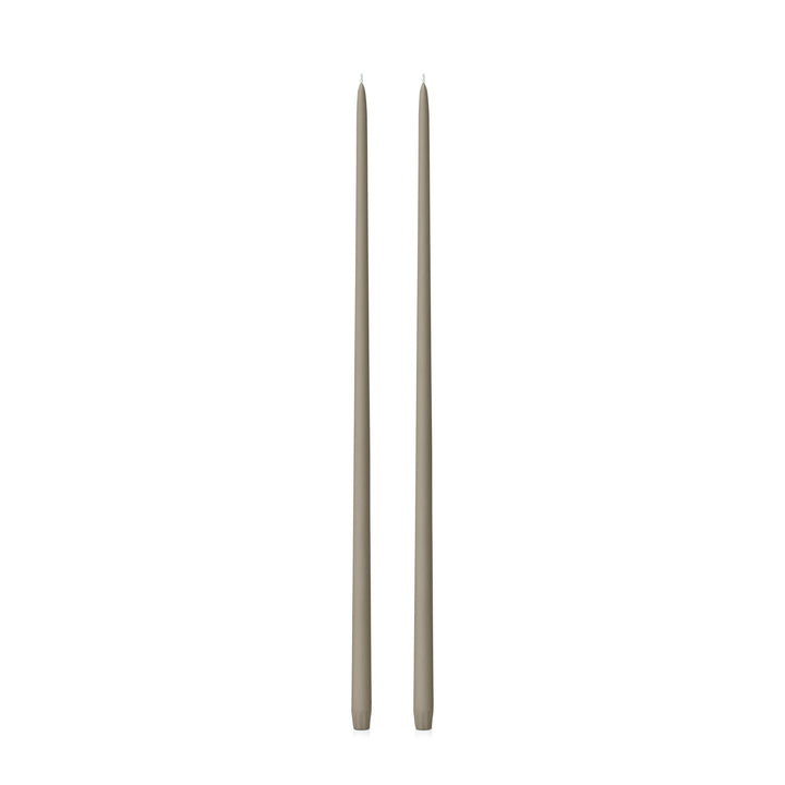 Pale Eucalypt 65cm Taper Candles - Pack of 96