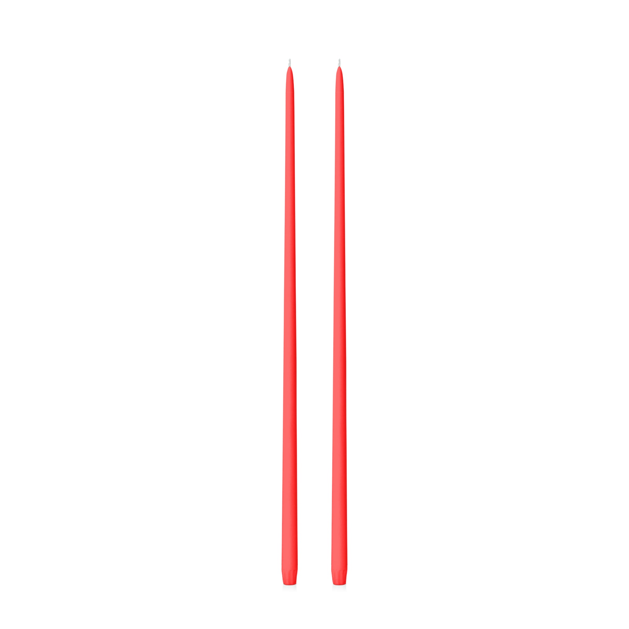 Scarlet 65cm Taper Candles Pack of 2