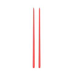 Scarlet 65cm Taper Candles Pack of 2