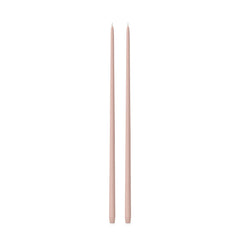 Vintage Blush 65cm Taper Candles Pack of 2