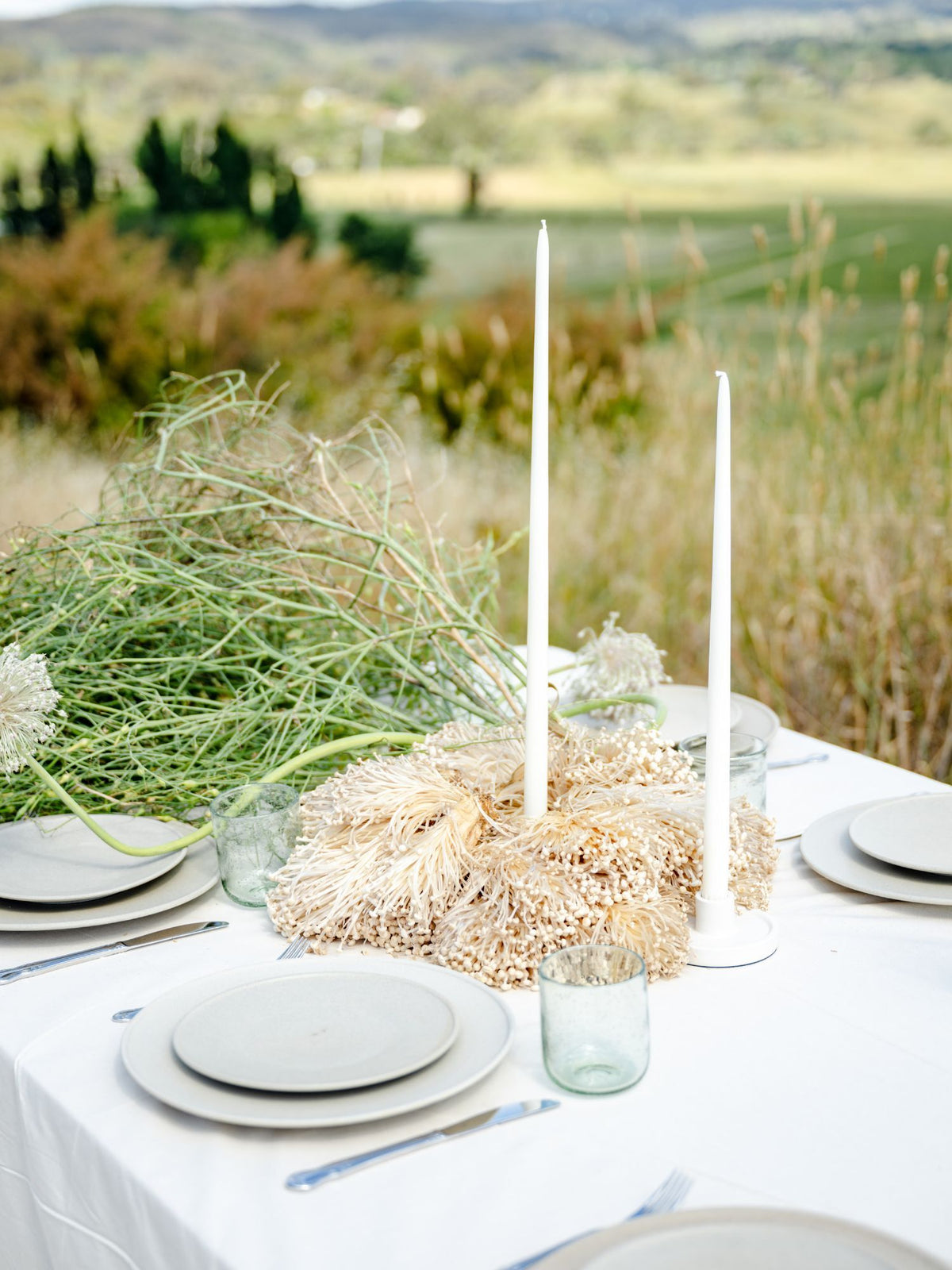 White 65cm Taper Candles - Pack of 96
