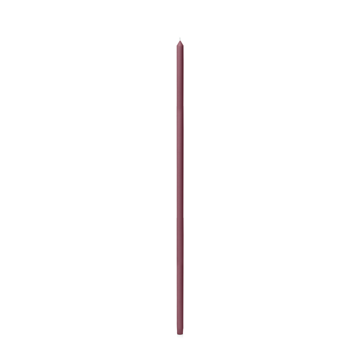 Burgundy 80cm Dinner Candles Pack of 1