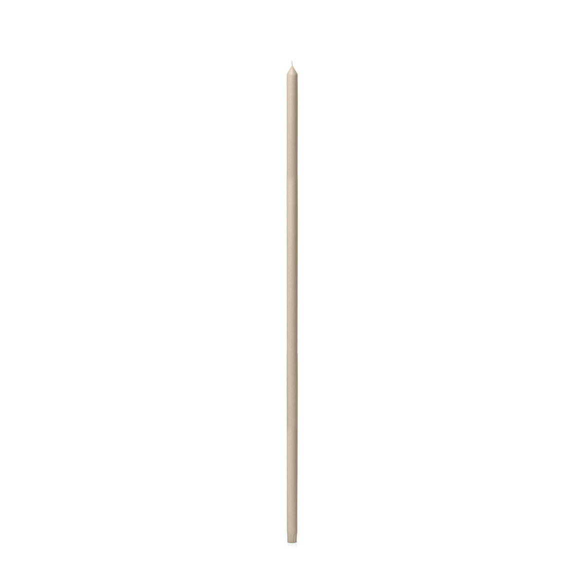 Sandstone 80cm Dinner Candles Pack of 1