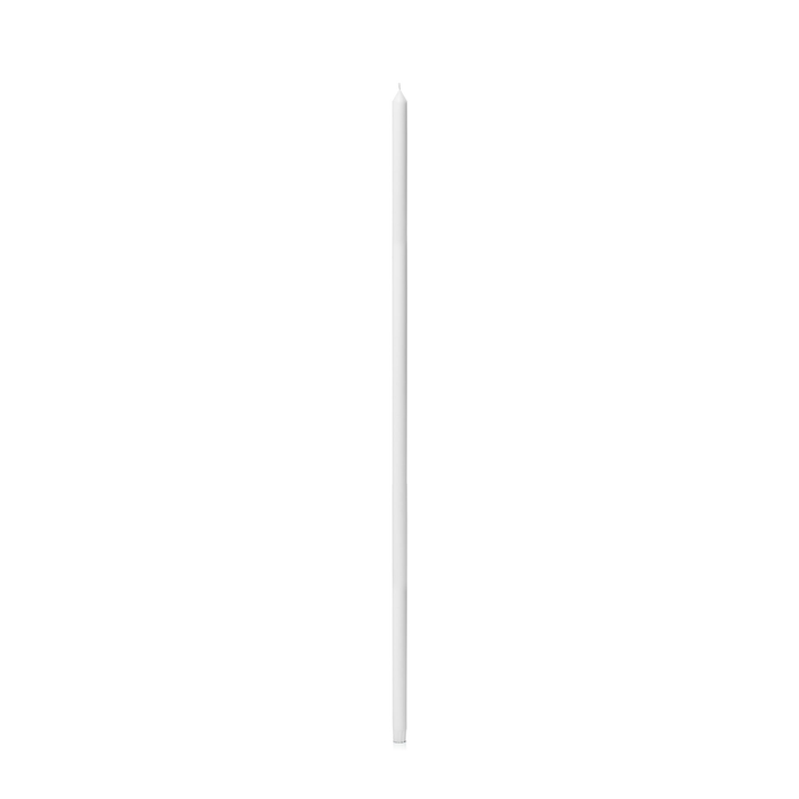 White 80cm Dinner Candles Pack of 1