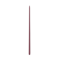 Burgundy 85cm Taper Candles