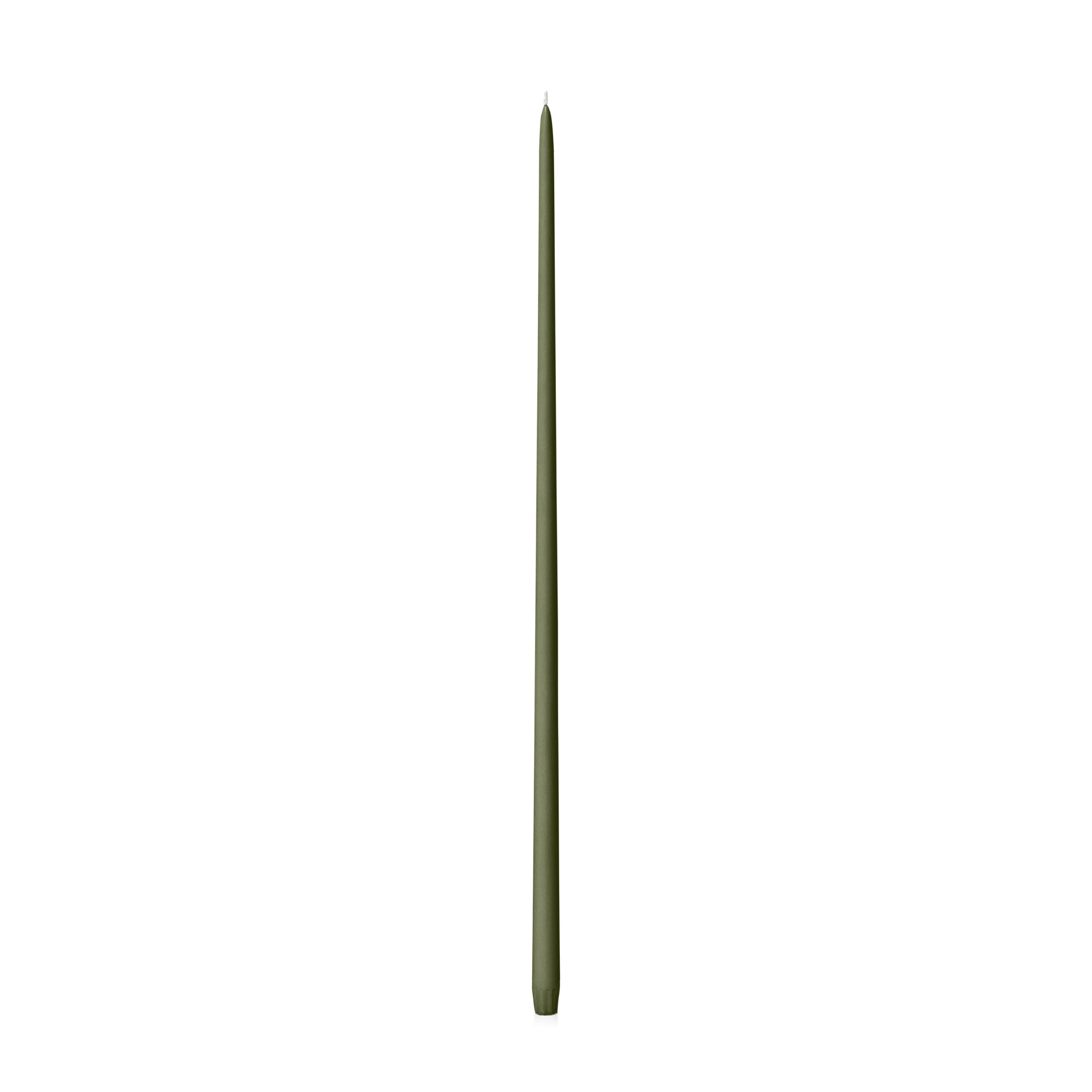 Olive 85cm Taper Candles Pack of 1